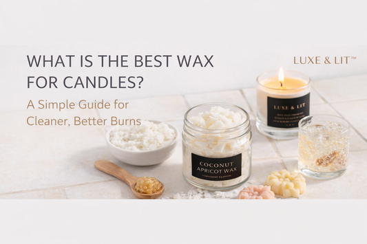 What Is the Best Wax for Candles? A Simple Guide for Cleaner, Better Burns