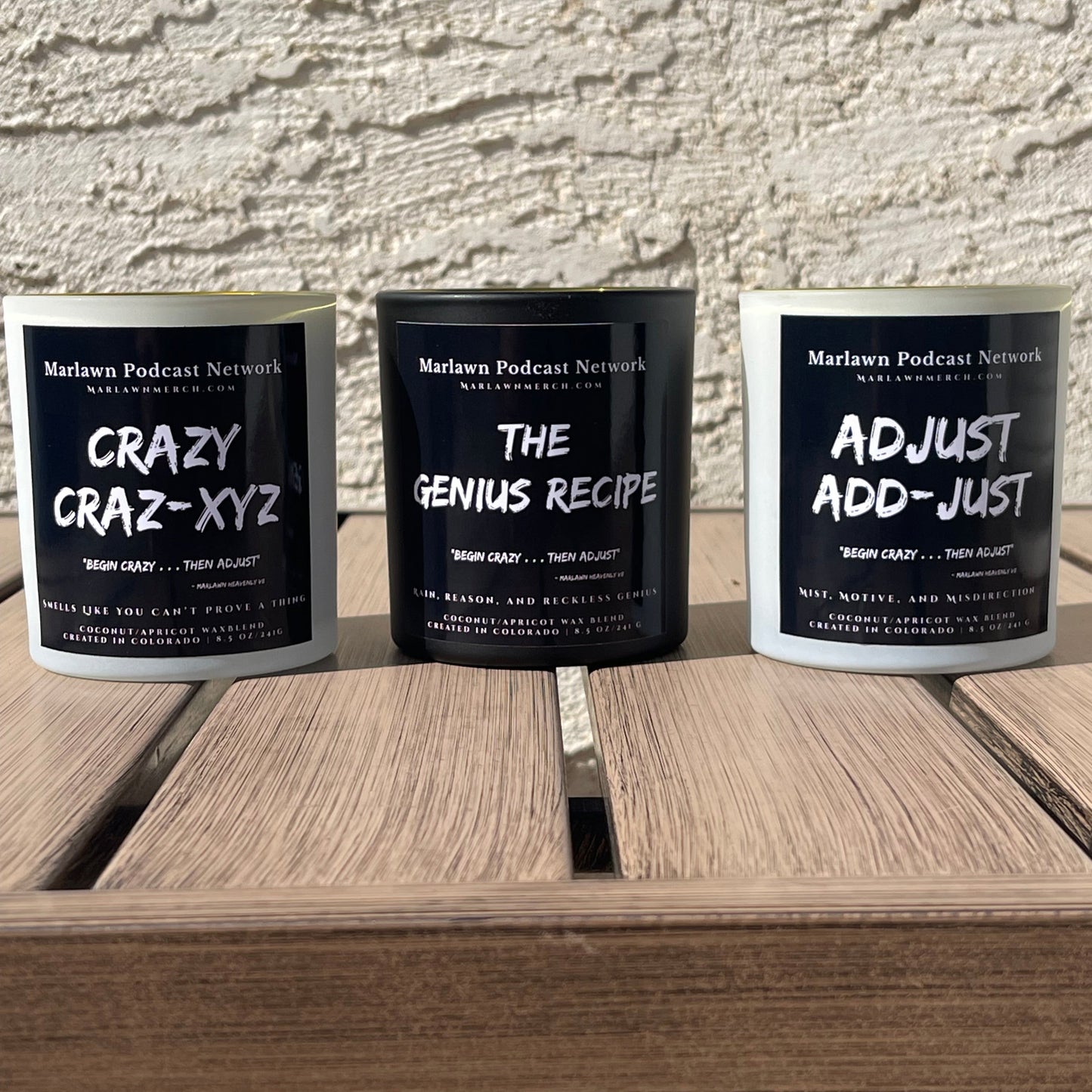 3 candle set coconut apricot wax luxury candles strong scent throw